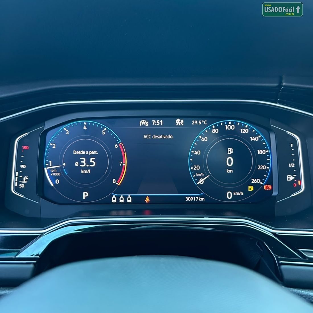 Volkswagen Virtus Exclusive 250 TSI 1.4 Automático Flex 2023/2023 — foto 9 de 9