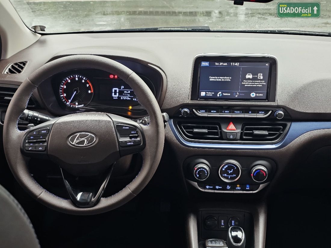 Hyundai HB20 Hatch Diamond 1.0 Turbo Automático Flex 2021/2022 — foto 11 de 18