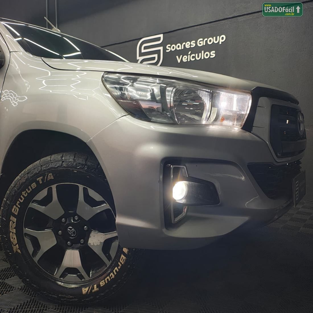 Toyota Hilux SRV CD 2.7 4X2 Automático Flex 2017/2018 — foto 10 de 12