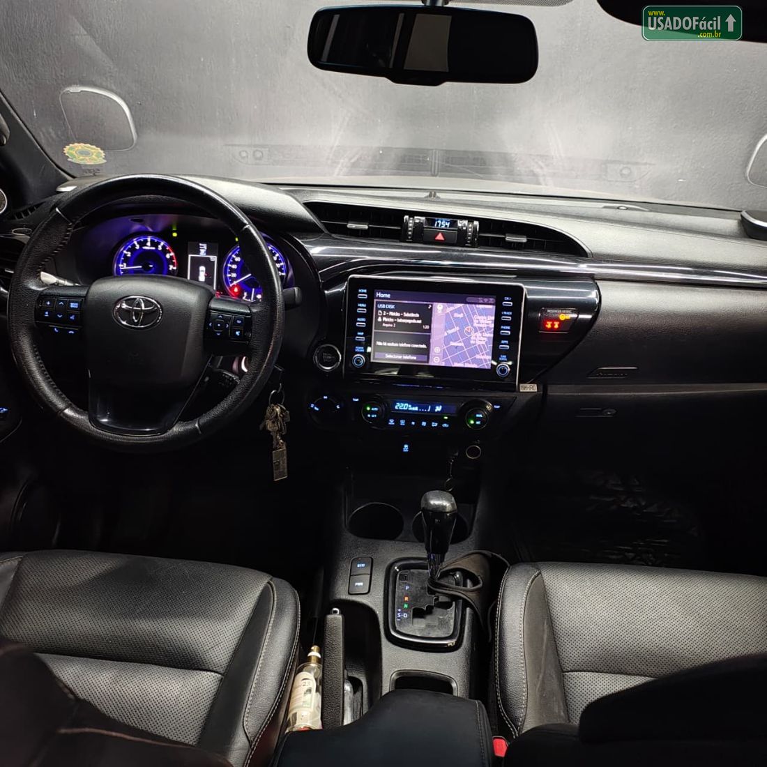 Toyota Hilux SRV CD 2.7 4X2 Automático Flex 2017/2018 — foto 8 de 12