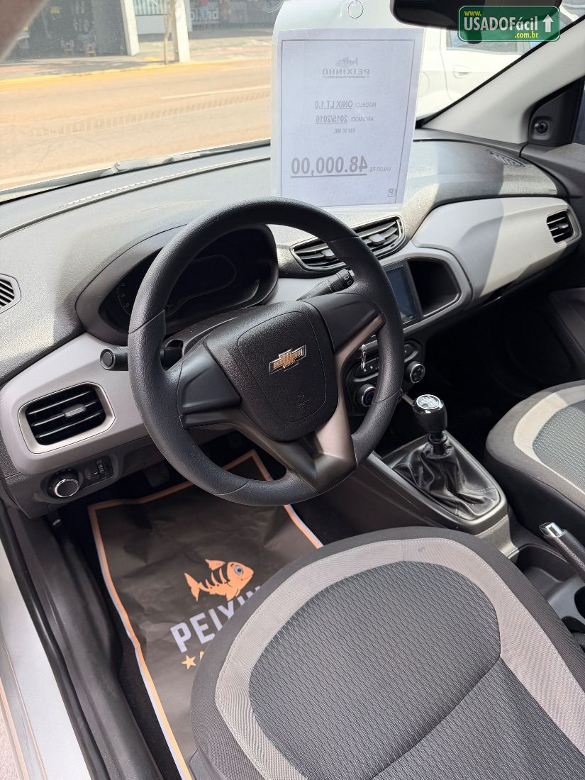 CHEVROLET/GM Onix Hatch LT 1.0 Mecânico Flex 2015/2016 — foto 5 de 6