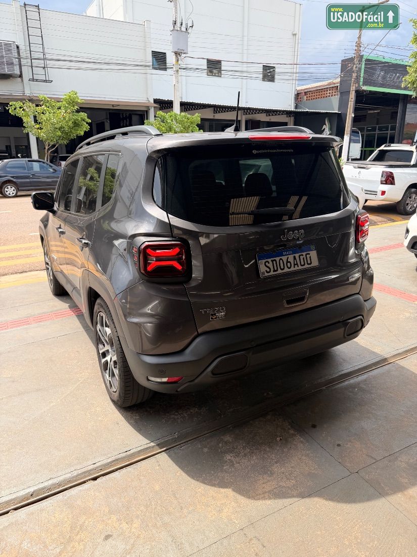 Jeep Renegade Longitude T270 1.3 Turbo 4x2 Automático Flex 2022/2022 — foto 4 de 6