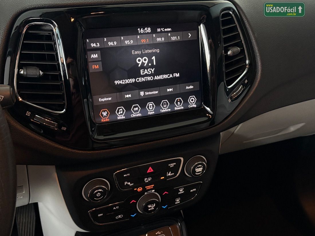 Jeep Compass Limited 2.0 4x4 Automático Diesel 2019/2020 — foto 8 de 10