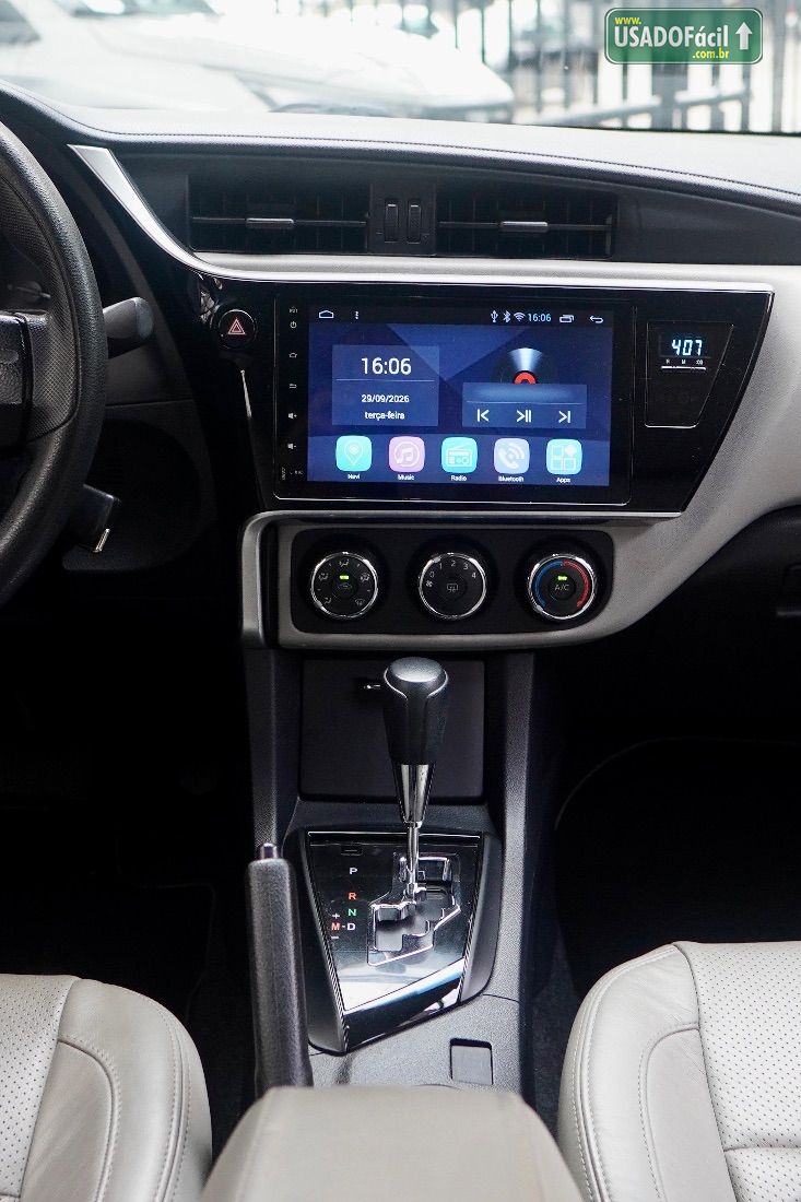 Toyota Corolla GLi 1.8 Automático Flex 2018/2018 — foto 9 de 12