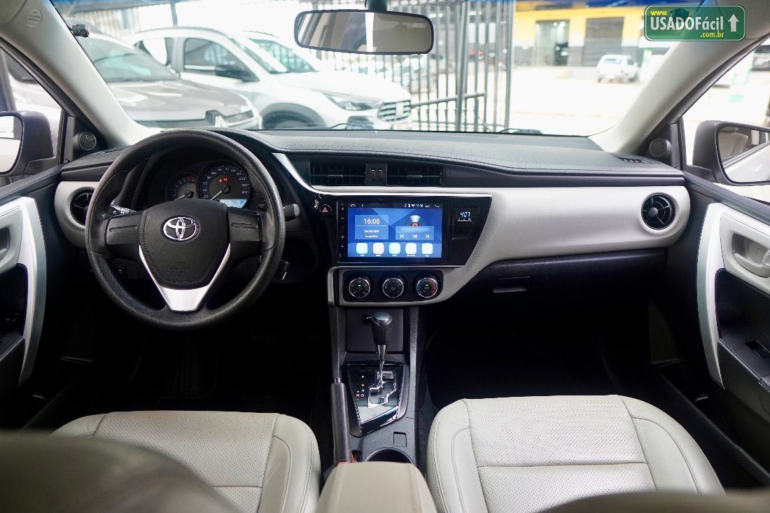 Toyota Corolla GLi 1.8 Automático Flex 2018/2018 — foto 8 de 12