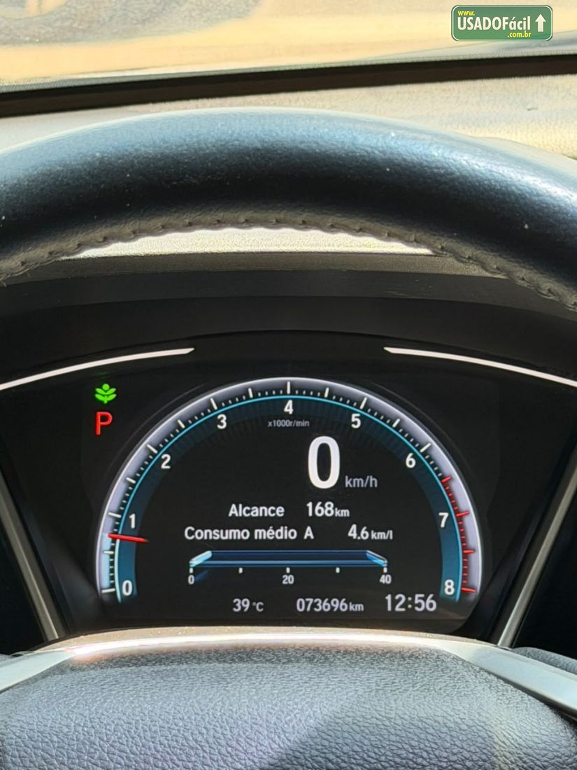 Honda Civic Sedan Touring 1.5 Turbo Automático 2020/2020 — foto 13 de 17