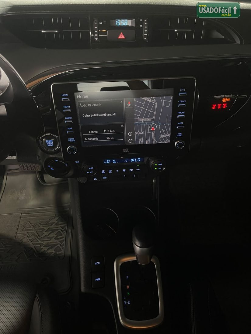 Toyota Hilux SRX CD 2.8 4x4 TDI Automático Diesel 2021/2022 — foto 11 de 12
