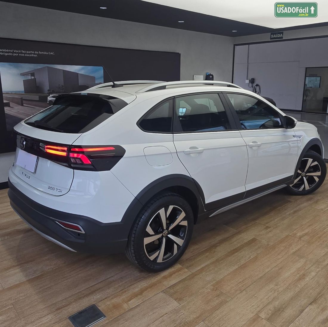 Volkswagen Nivus Highline 200 TSI Automático Flex 2022/2022 — foto 7 de 14
