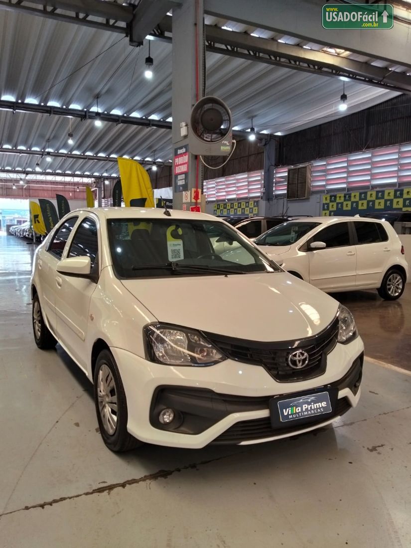 Toyota Etios Sedan X 1.5 Automático Flex 2018/2019 — foto 3 de 14