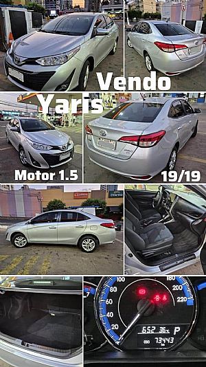 Yaris Sedan Xl 1.5 Automático Flex 2019/2019 em Cuiabá - MT