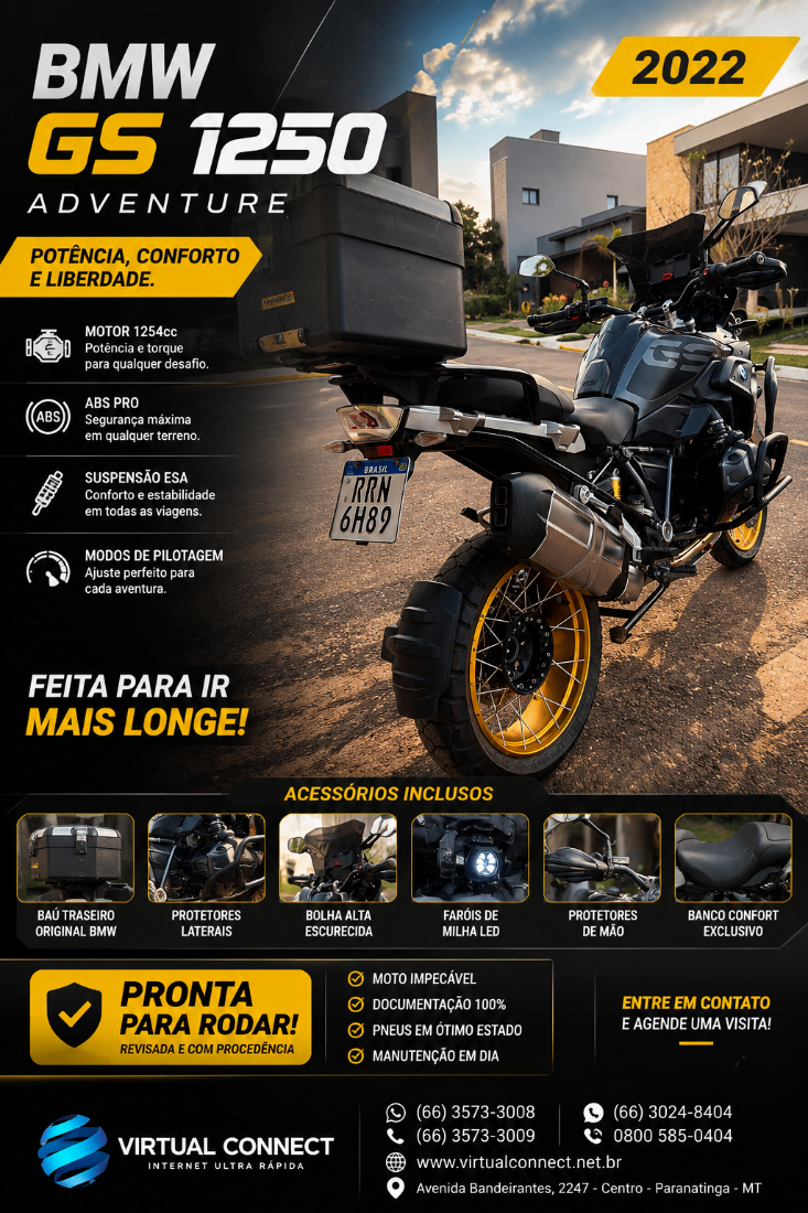 BMW R 1250 GS Premium Triple Black 2022/2022 — foto 13 de 13