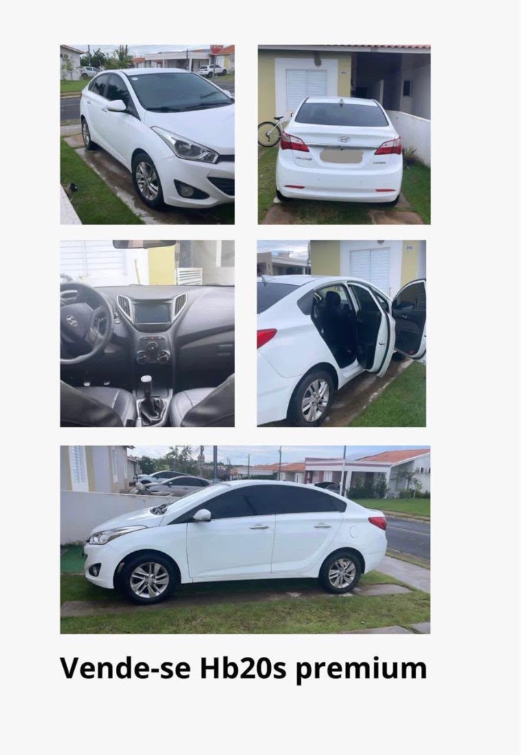 Hyundai HB20S Sedan Premium 1.6 Mecânico Flex 2014/2014 — foto 7 de 7