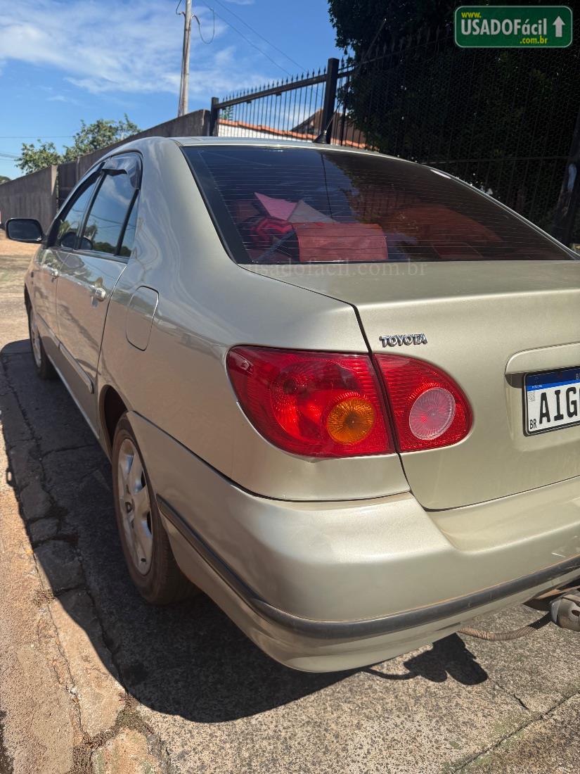 TOYOTA Corolla SEG 1.8 Automático 2003/2004 — foto 5 de 12