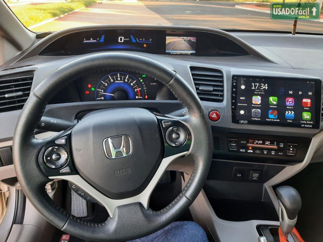 HONDA Civic Sedan LXS 1.8 Automático Flex 2013/2014 — foto 6 de 11