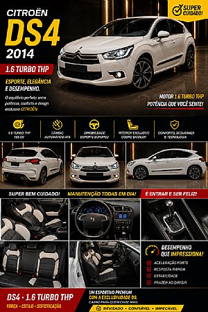 Ds4 1.6 Turbo Automático 5p 2013/2014 em Cuiabá - MT