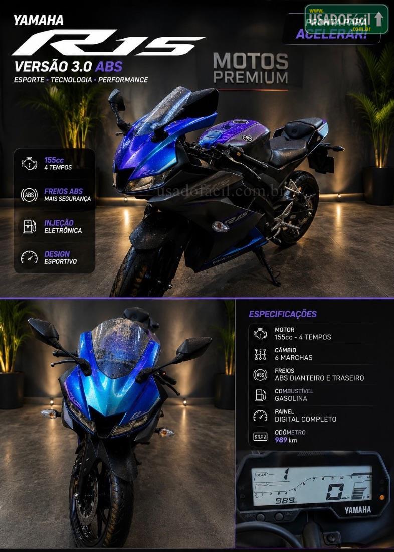 YAMAHA YZF R-15 155 ABS 2025/2025 — foto 3 de 4