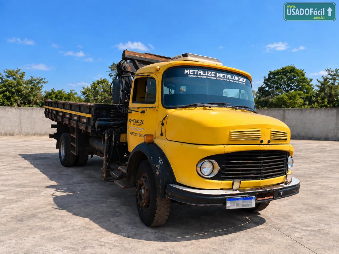 MERCEDES-BENZ Mercedes 1113 com PHD 8000 Munck 1981/1981 — foto 8 de 8
