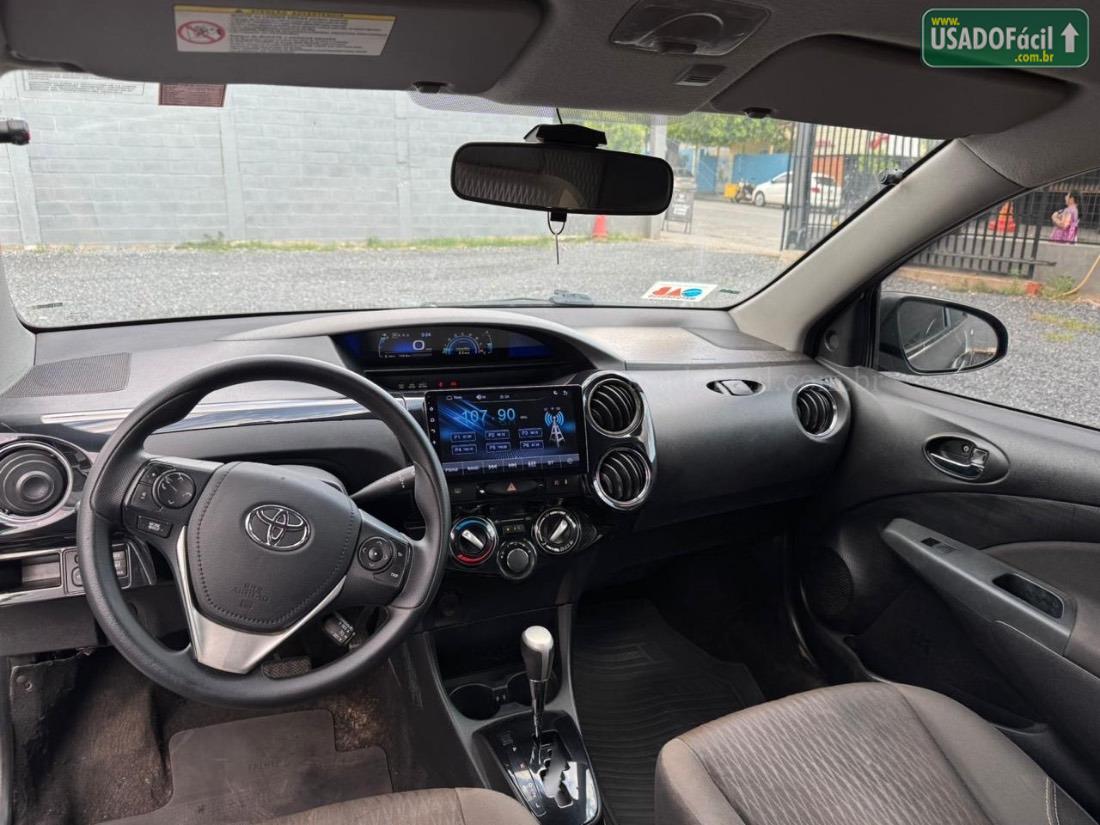 TOYOTA Etios Sedan XS 1.5 Automático Flex 2017/2018 — foto 9 de 9