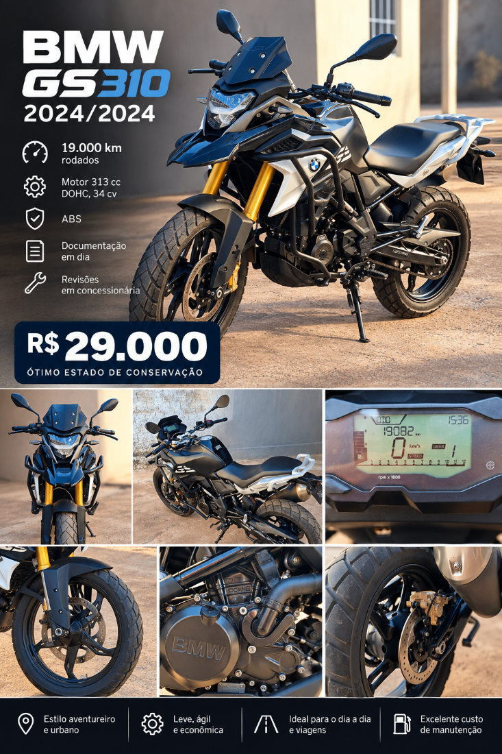 BMW G 310 GS 2024/2024 — foto 7 de 7