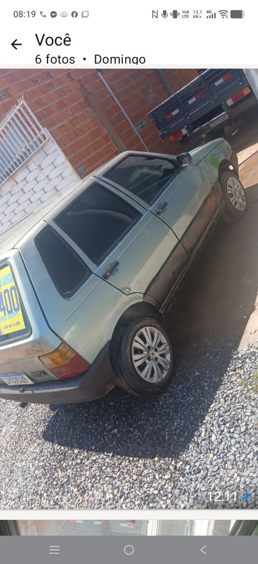 Fiat Uno Mille 1.0 4P 1997/1997 — foto 2 de 6