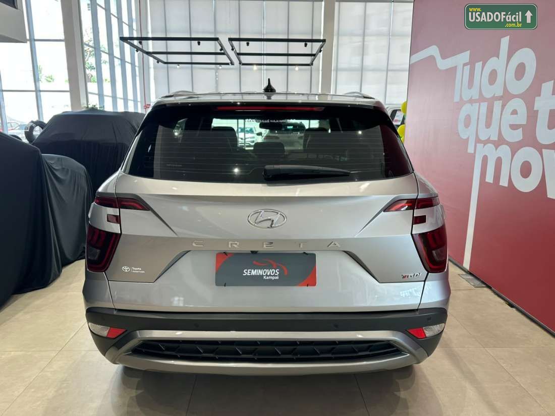 Hyundai Creta Platinum 1.0 Turbo Automático Flex 2022/2022 — foto 5 de 16