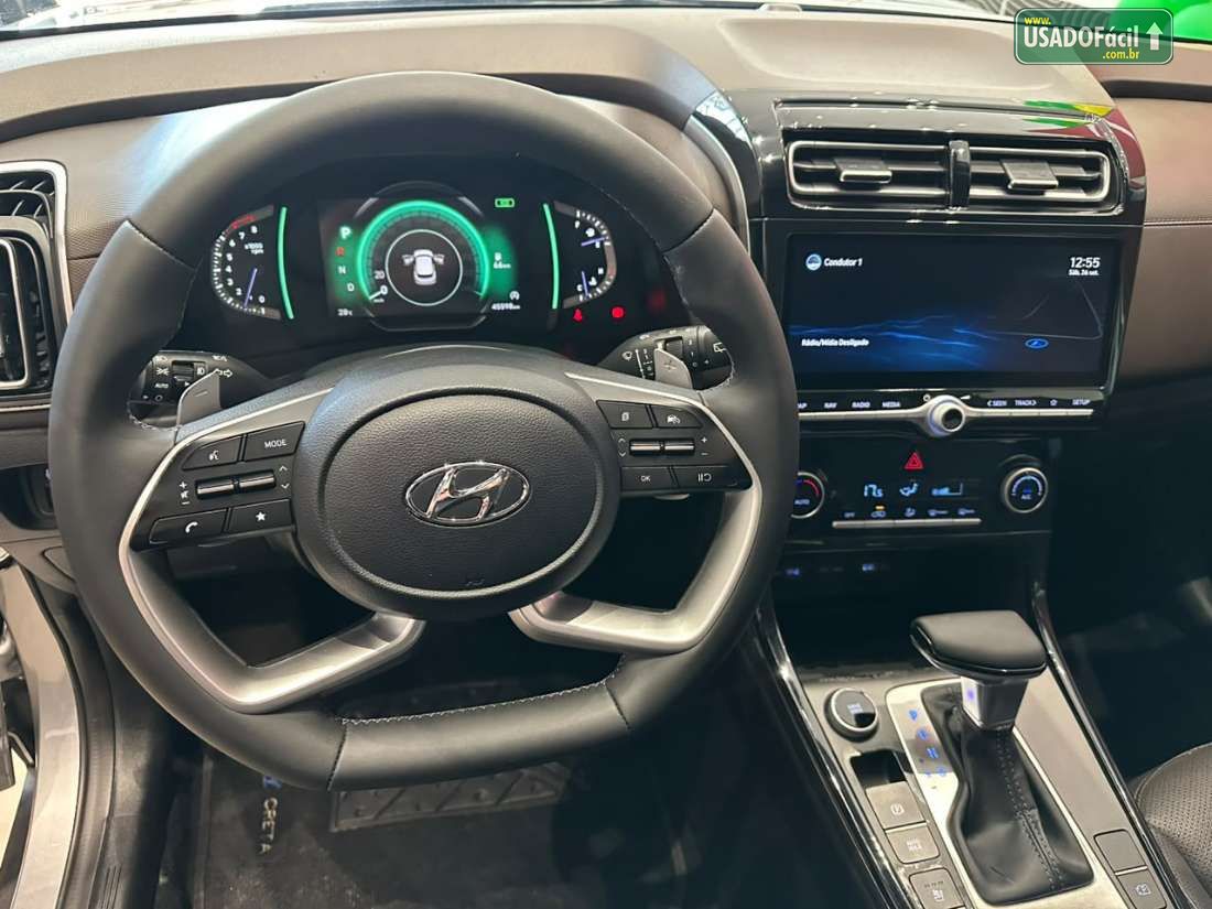 Hyundai Creta Platinum 1.0 Turbo Automático Flex 2022/2022 — foto 12 de 16