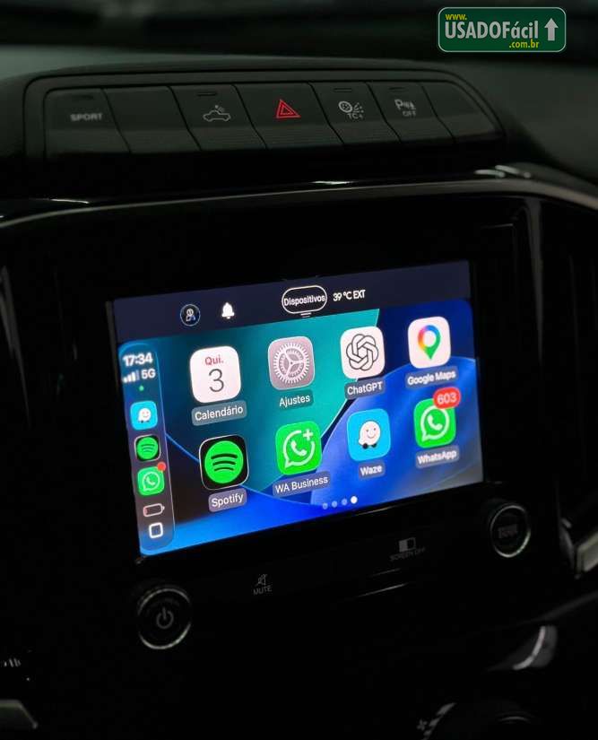 Fiat Strada Volcano CD 1.3 Automático Flex 2024/2025 — foto 7 de 14