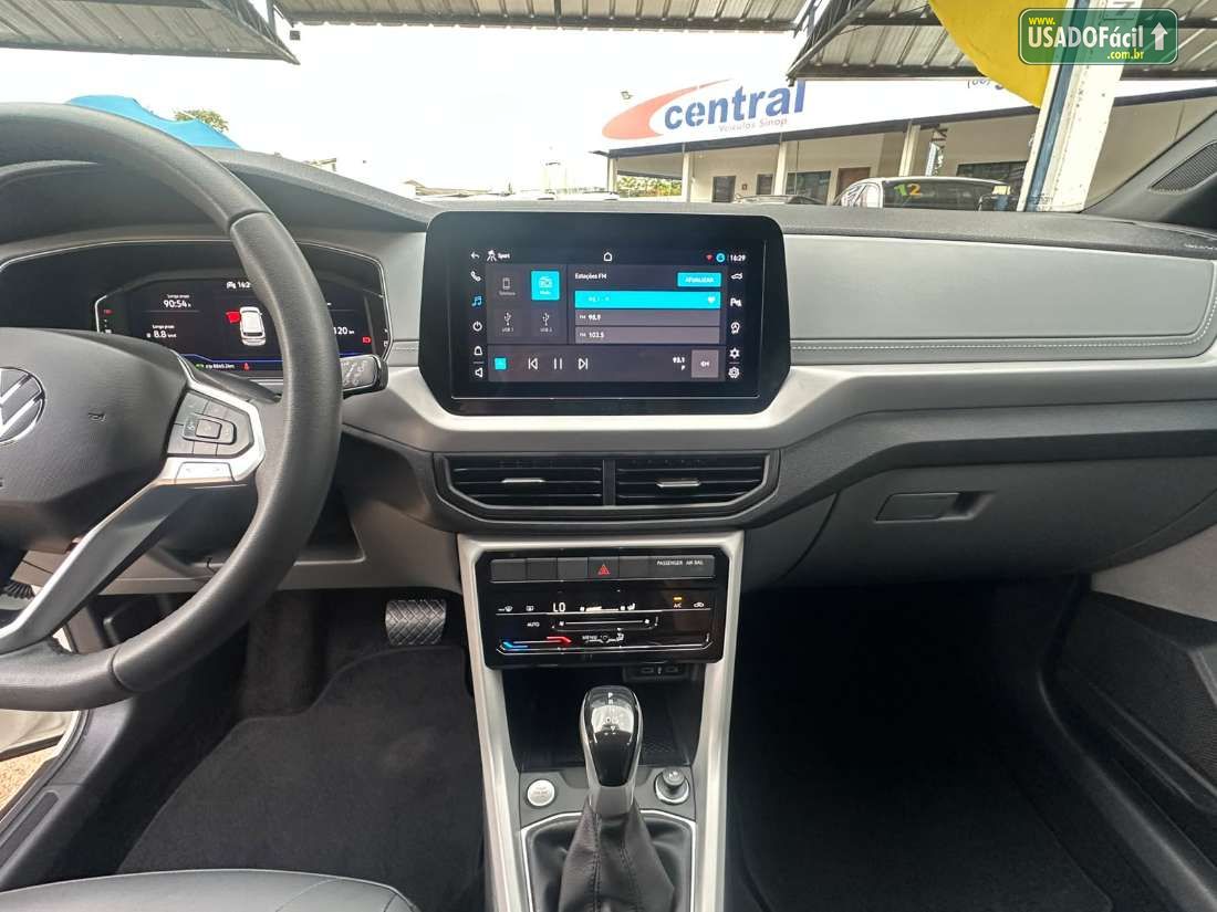 Volkswagen T-Cross Comfortline 200 TSI 1.0 Automático Flex 2024/2025 — foto 9 de 18