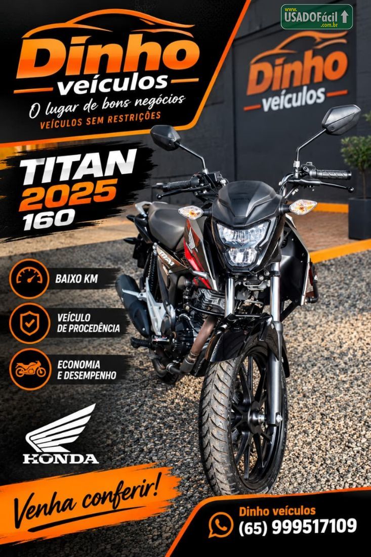 Honda CG 160 Titan Flexone 2025/2025 — foto 5 de 6