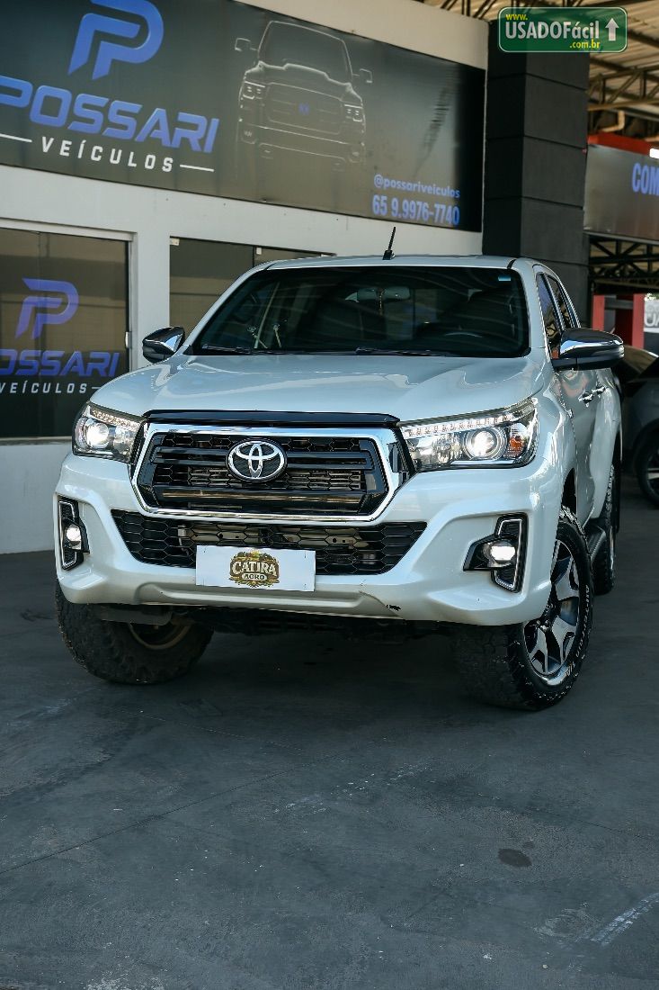 Toyota Hilux SRX CD 2.8 4x4 TDI Automático Diesel 2019/2020 — foto 7 de 10