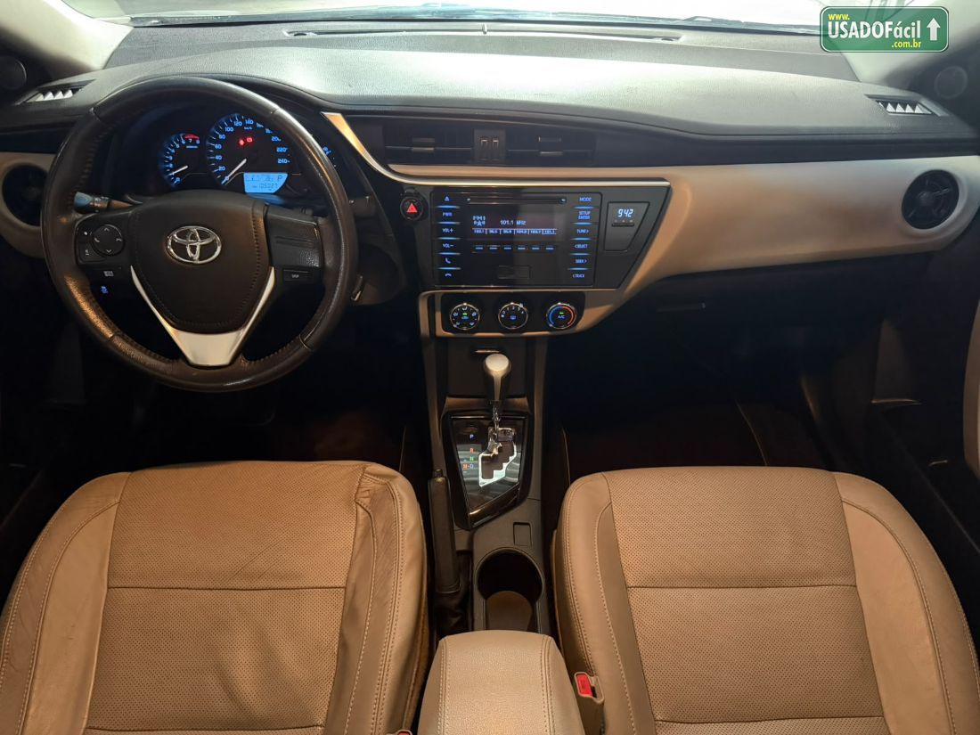 Toyota Corolla GLi Upper 1.8 Automático Flex 2017/2018 — foto 9 de 11