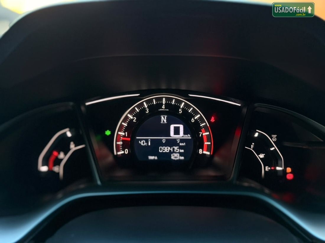 Honda Civic Sedan EX 2.0 Automático Flex 2019/2019 — foto 15 de 20