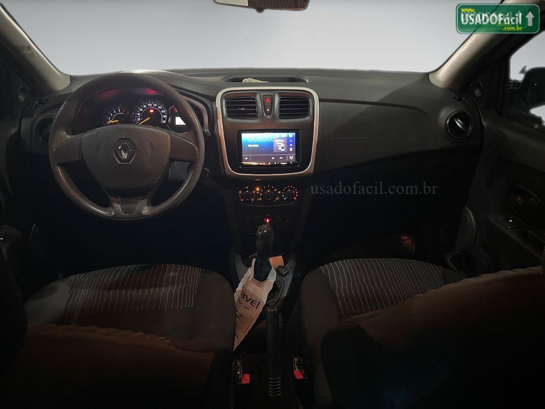 Renault Sandero Authentique 1.0 Flex 5P 2018/2018 — foto 9 de 12
