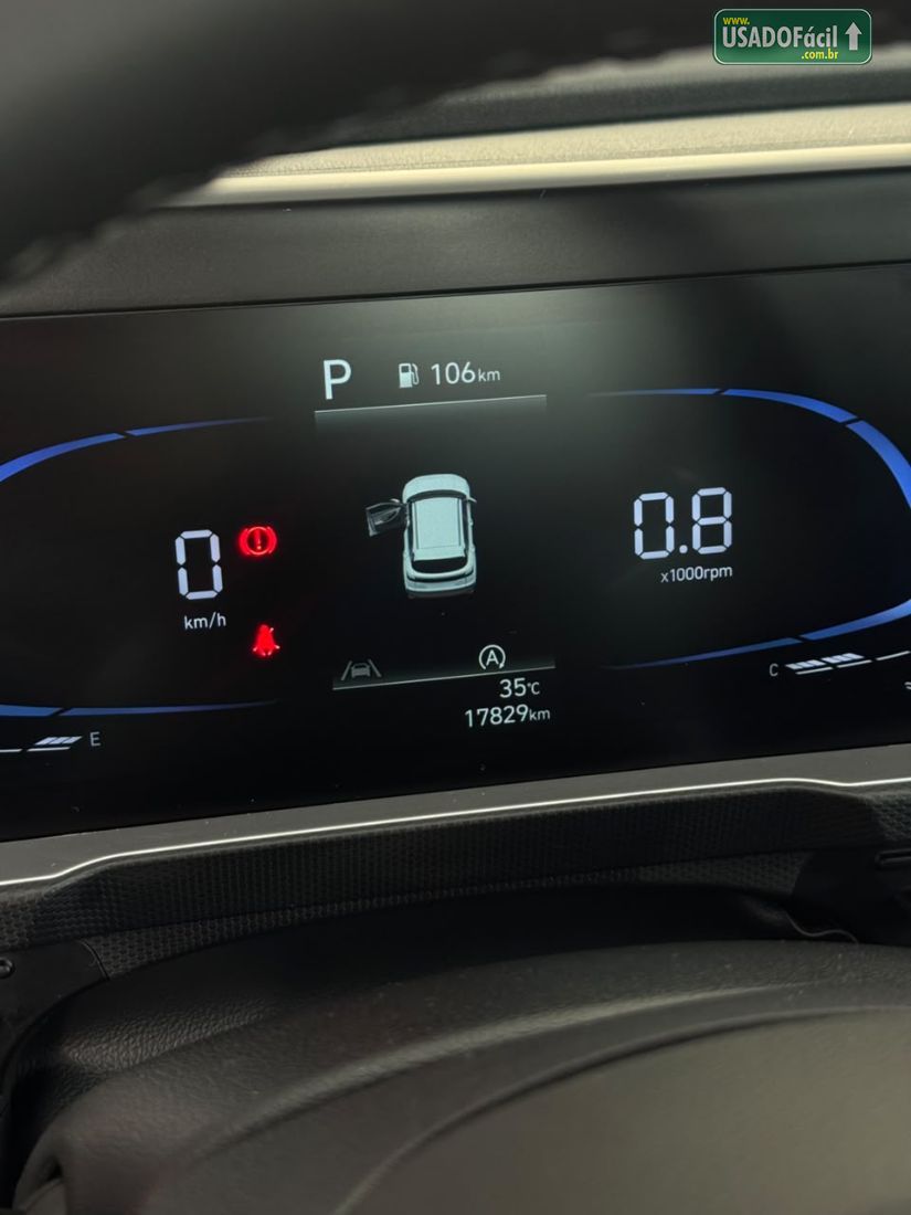 Hyundai Creta Limited 1.0 Turbo Automático Flex 2024/2025 — foto 14 de 18