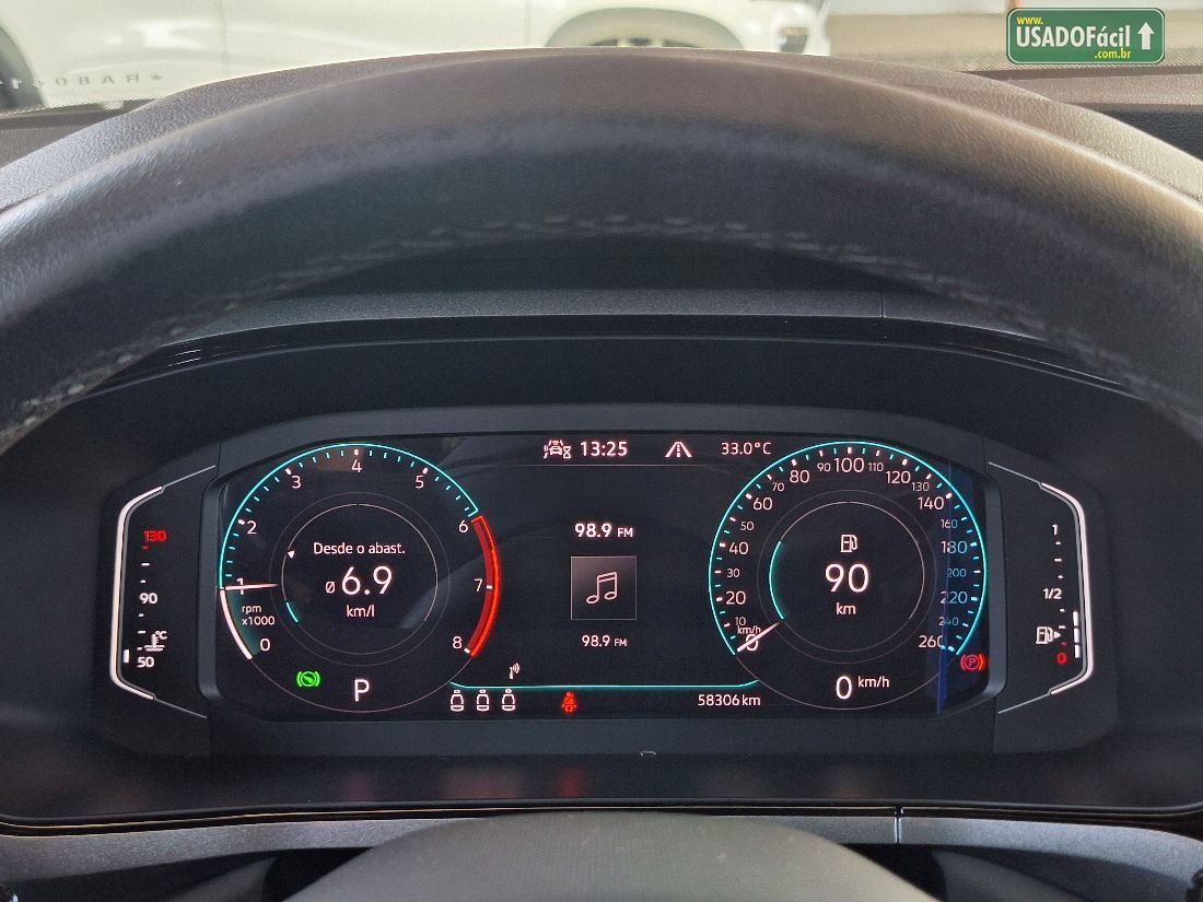 Volkswagen Taos Highline 250 TSI 1.4 Automático Flex 2023/2024 — foto 9 de 14