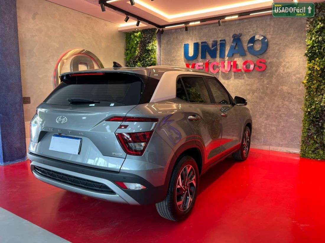 Hyundai Creta Platinum 1.0 Turbo Automático Flex 2024/2025 — foto 10 de 12