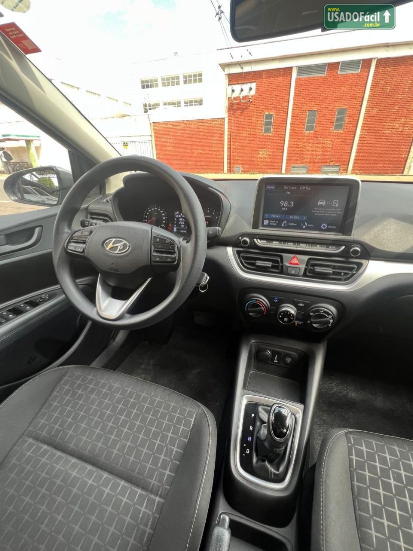 Hyundai HB20 Hatch Comfort 1.0 Turbo Automático Flex 2023/2024 — foto 11 de 20
