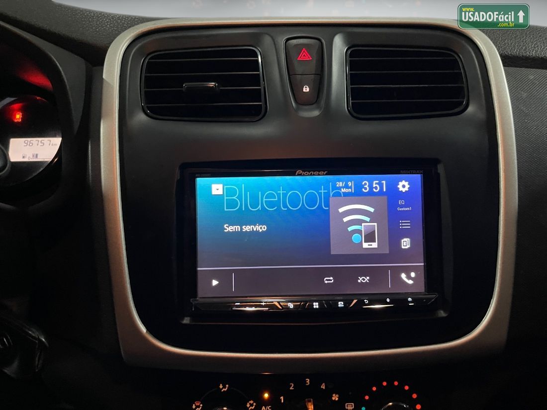 RENAULT Sandero Authentique 1.0 Flex 5P 2018/2018 — foto 10 de 12