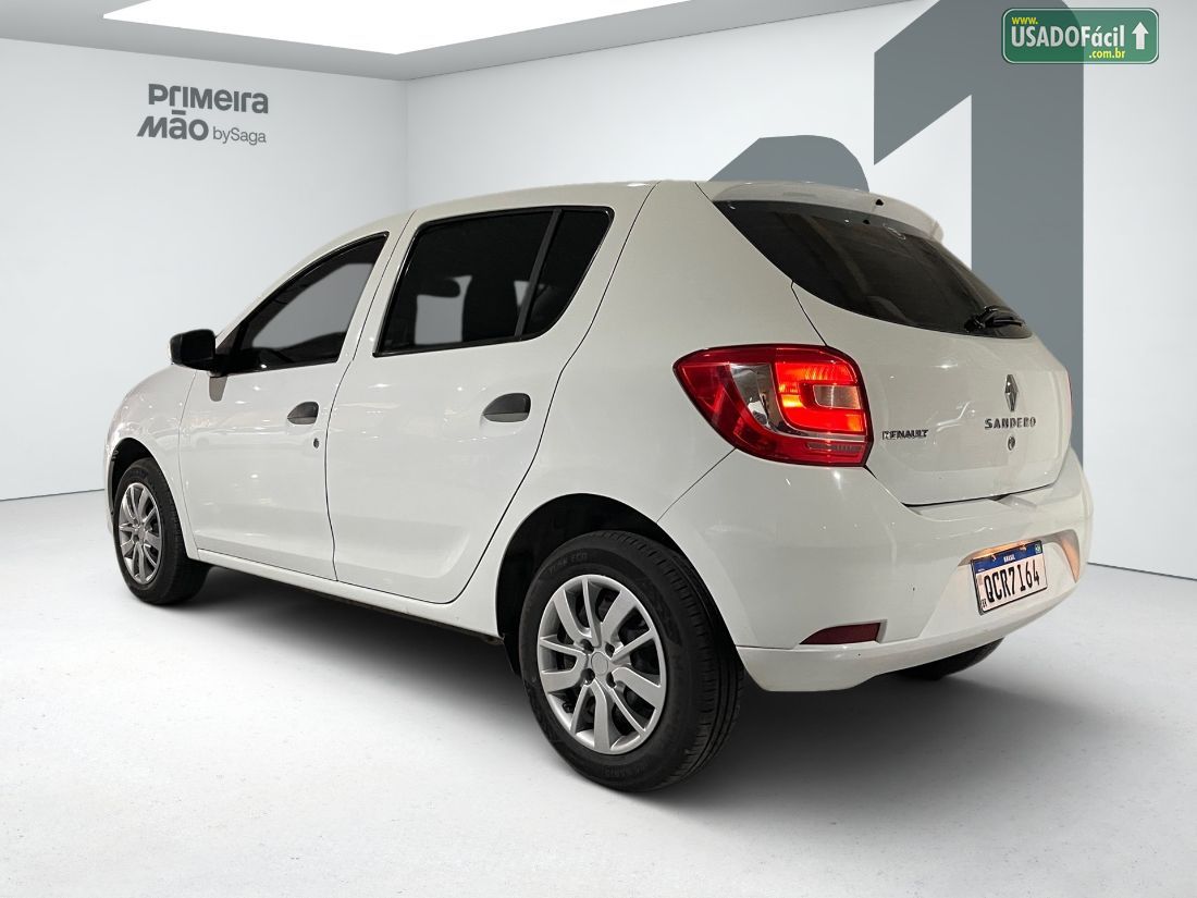 RENAULT Sandero Authentique 1.0 Flex 5P 2018/2018 — foto 4 de 12