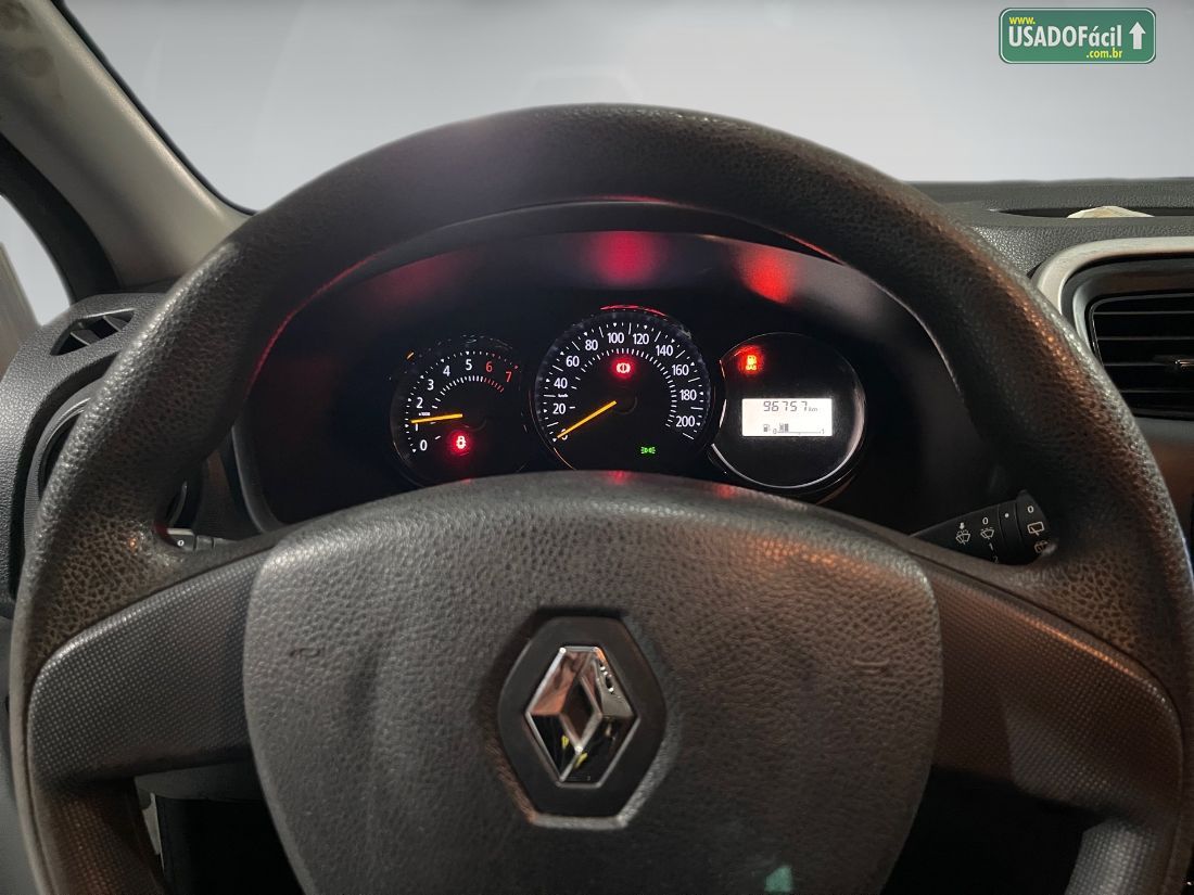 RENAULT Sandero Authentique 1.0 Flex 5P 2018/2018 — foto 7 de 12