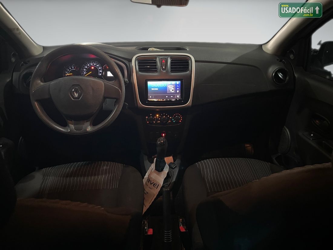 RENAULT Sandero Authentique 1.0 Flex 5P 2018/2018 — foto 9 de 12