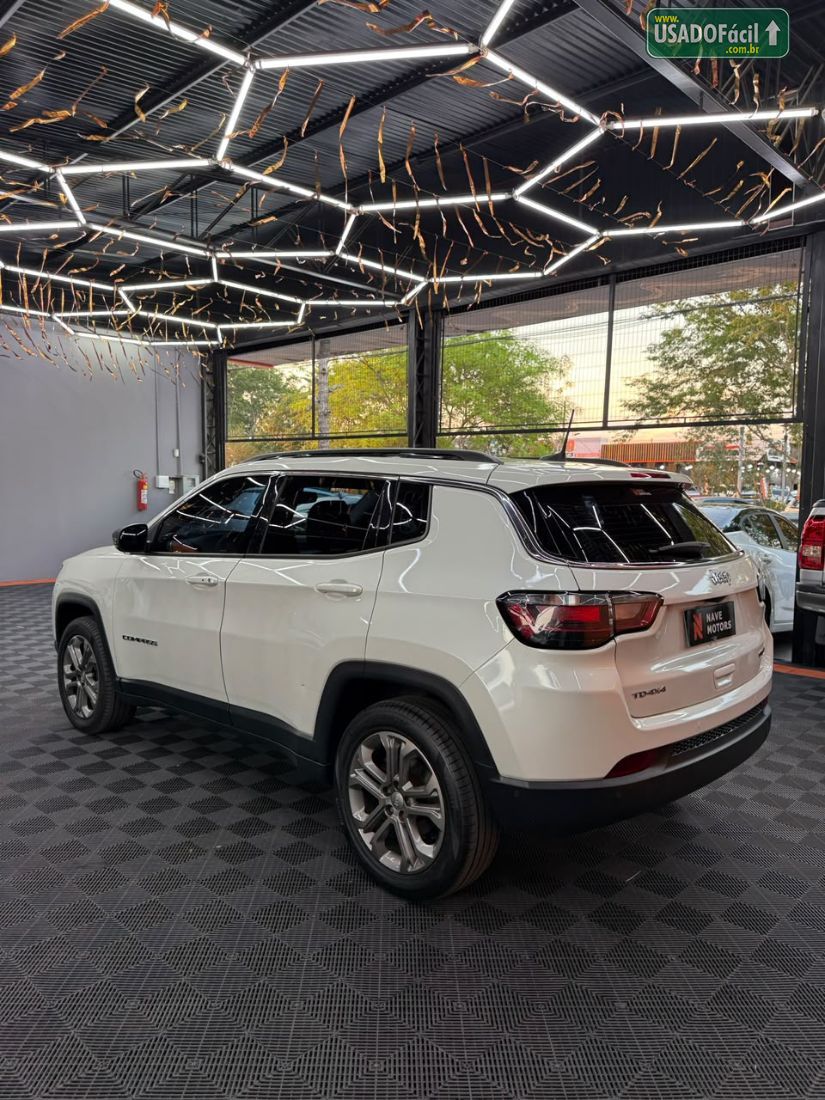 Jeep Compass Longitude TD 350 2.0 4x4 Automático Diesel 2023/2023 — foto 6 de 16