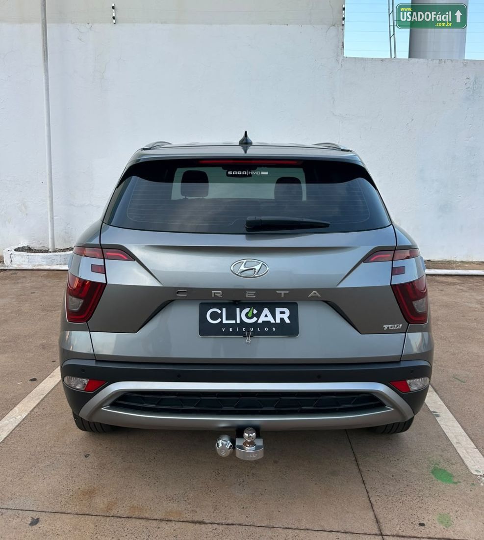 Hyundai Creta Platinum 1.0 Turbo Automático Flex 2023/2023 — foto 9 de 12