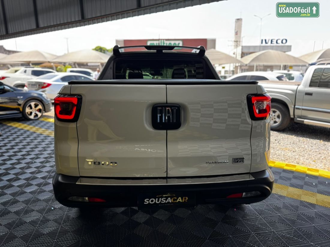 Fiat Toro Freedom 1.3 T270 4x2 Automático Flex 2023/2023 — foto 3 de 10