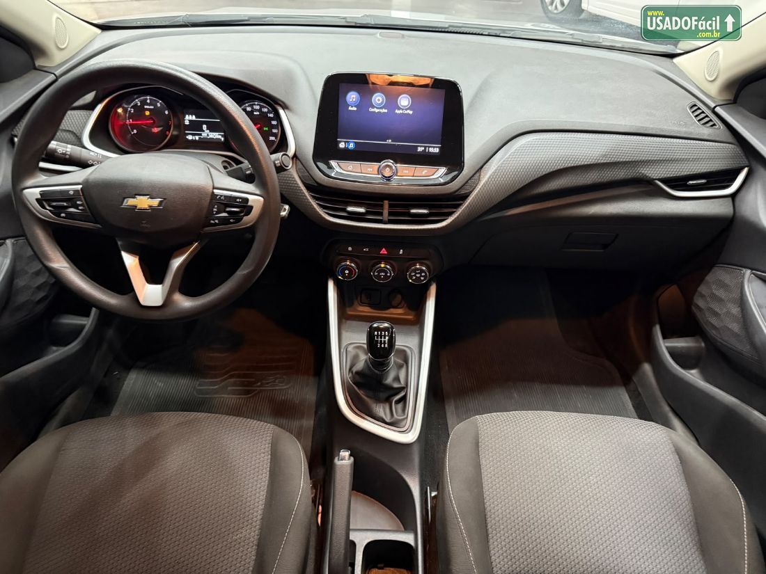 CHEVROLET/GM Onix Hatch LT 1.0 Mecânico Flex 2023/2024 — foto 6 de 12