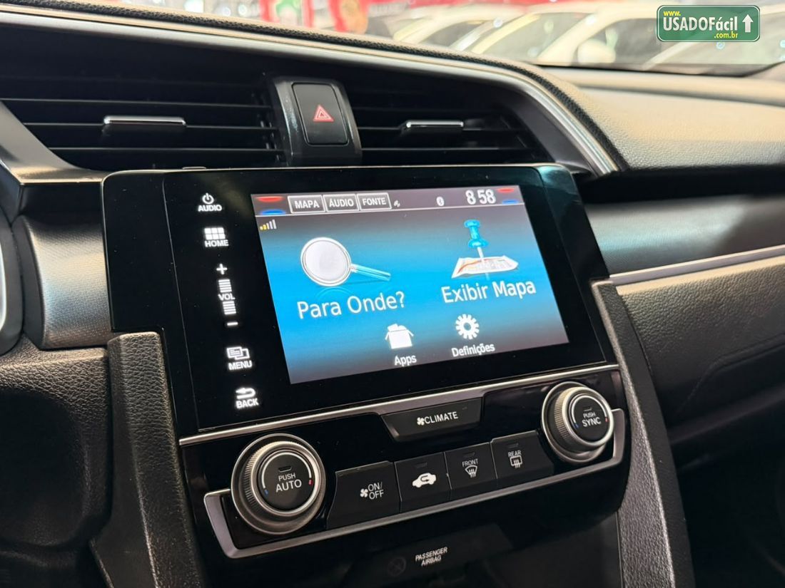 Honda Civic Sedan EXL 2.0 Automático Flex 2017/2017 — foto 10 de 15