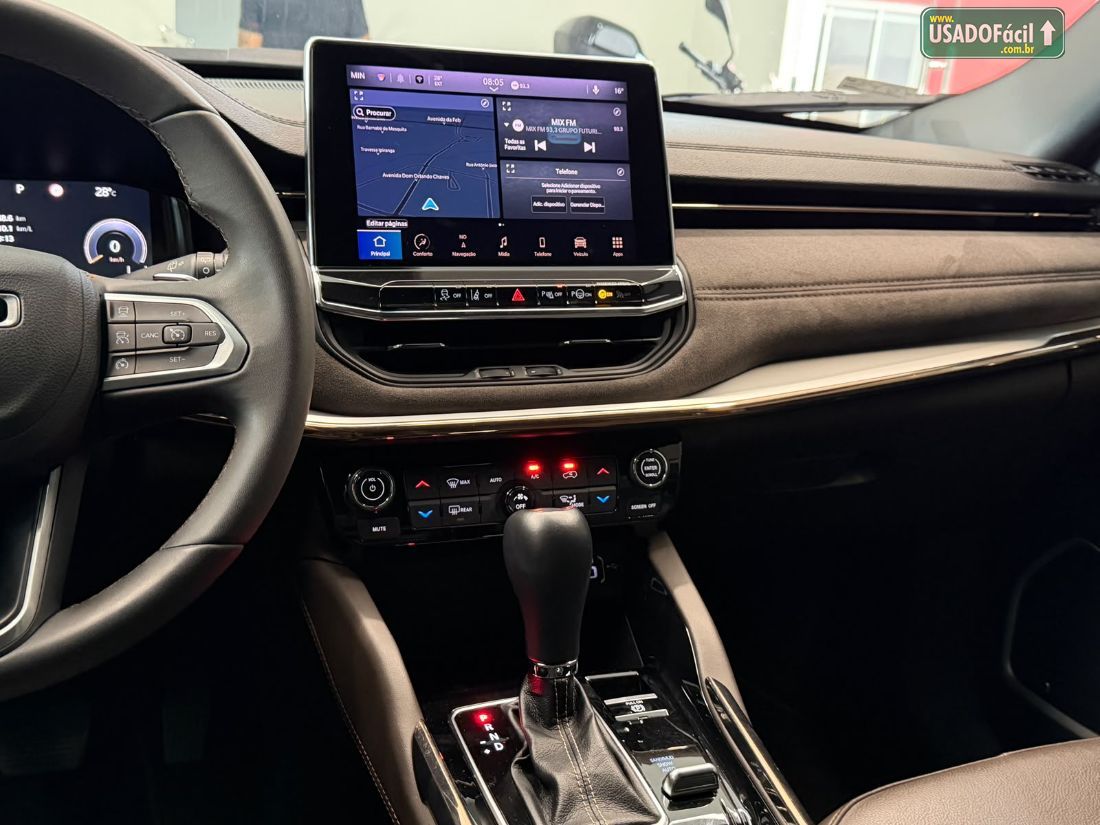 Jeep Commander Overland TD380 2.0 4x4 Automático Diesel 2022/2022 — foto 8 de 13