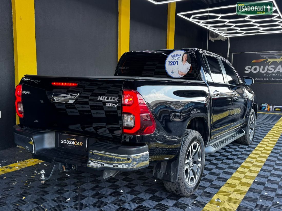 Toyota Hilux SRV CD 2.8 4x4 TDI Automático Diesel 2024/2025 — foto 8 de 9