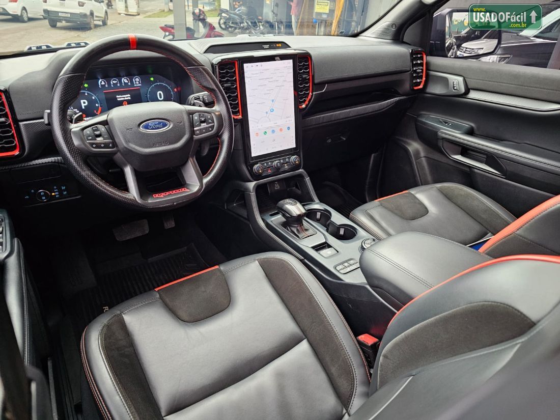 Ford Ranger Raptor 3.0 V6 Bi-Turbo 4WD Automático 2023/2024 — foto 10 de 17