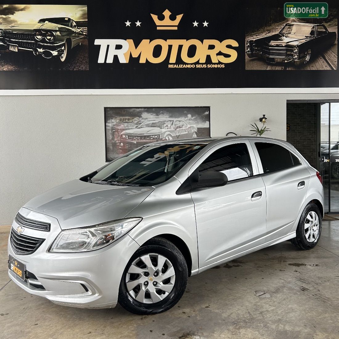 CHEVROLET/GM Onix Joy Hatch 1.0 Mecânico Flex 2017/2018 — foto 2 de 10